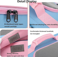 Cat Dog Carrier Backpacks,Pet Backpack Carrier, Bubble Backpack Pet Carriers with Breathable Mesh for Cats Small Dogs Puppies Animals for Travel, Hiking, Camping or Outdoor Use (Yellow)