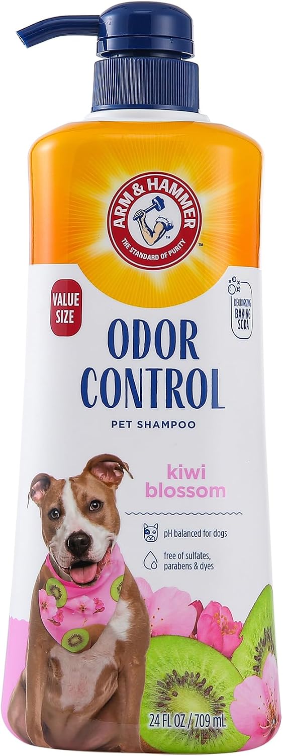 Arm & Hammer Deodorizing Dog Shampoo - Kiwi Blossom / 24 Fl Oz (Pack of 1)