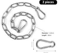 Hanging Swing Chair Chain Kit - 23.62" - image 2