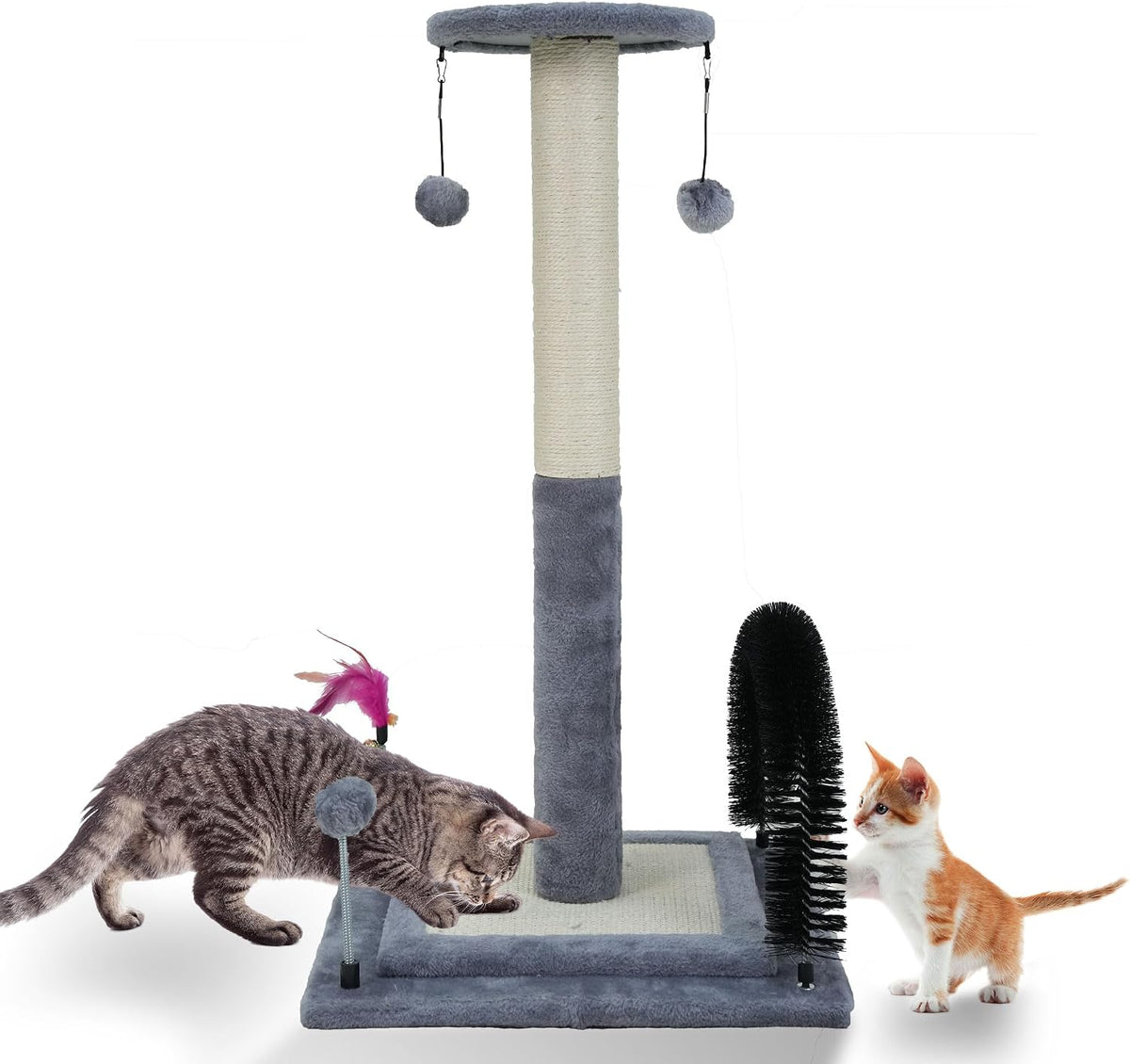 Multifunctional Cat Scratching Posts for Indoor Kittens
