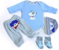 MAIHAO Reborn Baby Doll Clothes for 17-22 Inch Newborn Baby Dolls