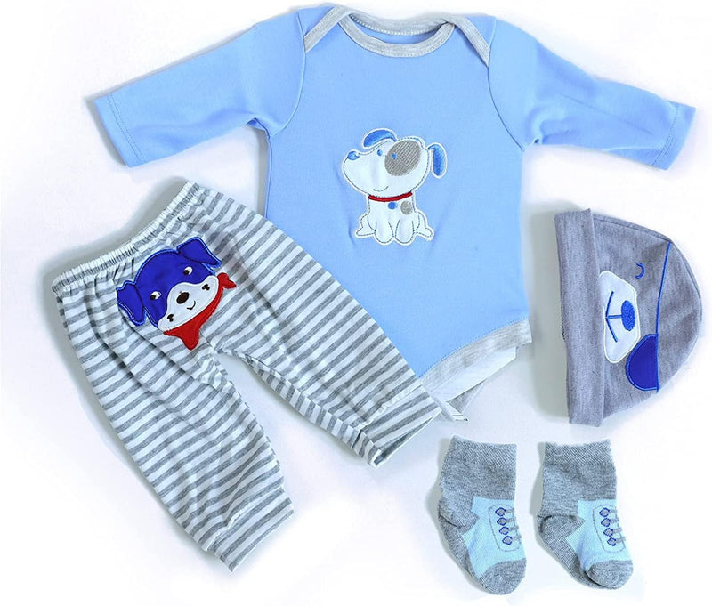 MAIHAO Reborn Baby Doll Clothes for 17-22 Inch Newborn Baby Dolls