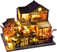 CUTEBEE 3D Wooden Puzzle for Adults - Japanese Garden House