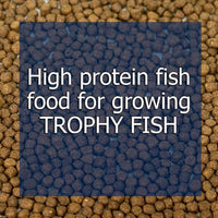 Natural Waterscapes Game Fish Food Variety | Pond and Lake Fish Food Pellets | 22 lb Bag | Feed to Bass, Bluegill, Trout, Catfish, tilapia | Floating Pellets