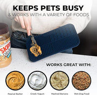 Pup Culture Dog Lick Mat for Dogs (2 Pack), Feeding Pad for Anxious Pets Plus 4 Different Puzzles for Mental Stimulation for Dogs - Supports Mental, Dental, and Digestive Health - Heavy Duty