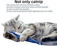 6 PCS Cat Fish Toy Soft and Durable,Cat nip Toy with Catnip Inside, Kicker Toys for Indoor Kitten Exercise,Kitty Teething Chew Toy (6 Sauries)