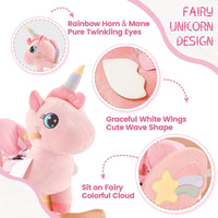 FUNLIO Unicorn Baby Rocking Horse - Beautiful Pink Unicorn - image 3