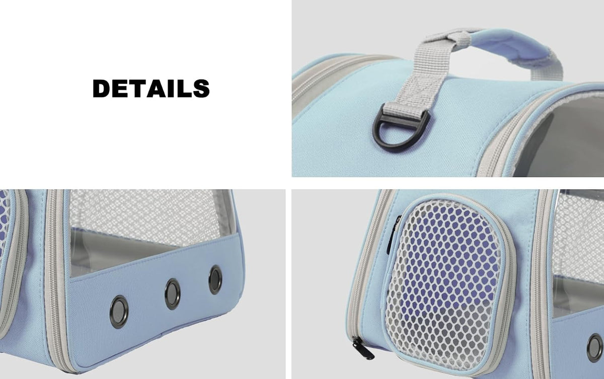 Guinea Pig Carrier Backpack - Blue / Carrier - image 4