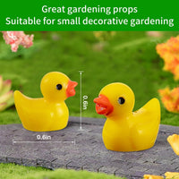EKisemio100 Pcs Mini Resin Ducks Bulk - 200 - image 3