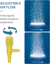 Pawfly Aquarium Air Stone Disc Tiny Micro Bubble Diffuser Release - 1.4 inch - image 4