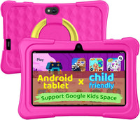 aiprotablet Kids Tablet, 6GB+32GB 1TB Expand - Rose