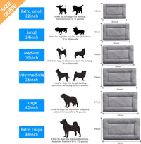 Dog Crate Pad Washable Dog Bed for Crate Medium Cozy Mat 36-Inch Gray – Essentials for Dogs - 24.0"L x 18.0"W x 1.0"Th / gray - image 2