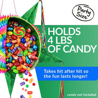 Mexican Piñata, Christmas Pinata - Emerald Green 32" - image 4