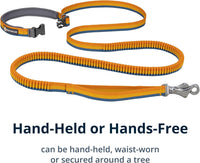 Ruffwear, Roamer Bungee Dog Leash - 7.3'-11' / Yellow Snow - image 2