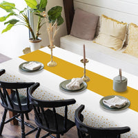 Childom 3 Pack Black and Gold Tablecloths for Events - White and Gold - image 4