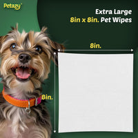 Pet Wipes for Dogs & Cats, Paws, Ears & Butt Cleaning - Chamomile / 100 - image 3