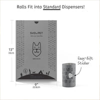 SVD.PET Dog Poop Bag Dispenser, Waste Bag Retractable, Black – Essentials for Dogs - 2-Pack -Black/Primrose Pink - image 4