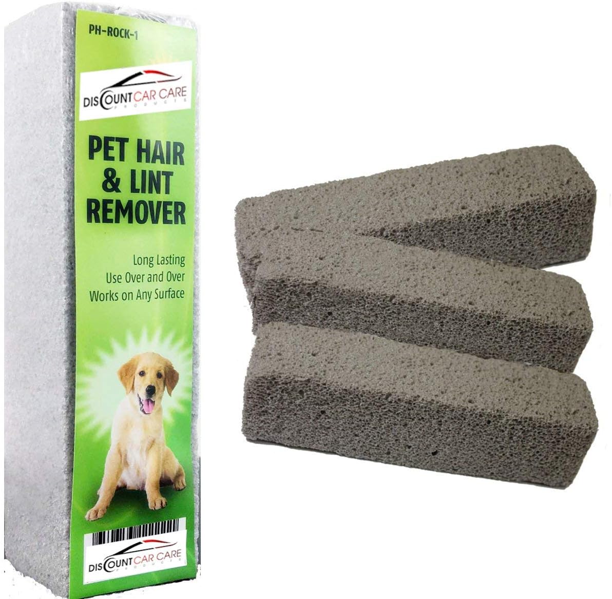 Pet Hair Remover Rock, Upholstery & Auto Interiors