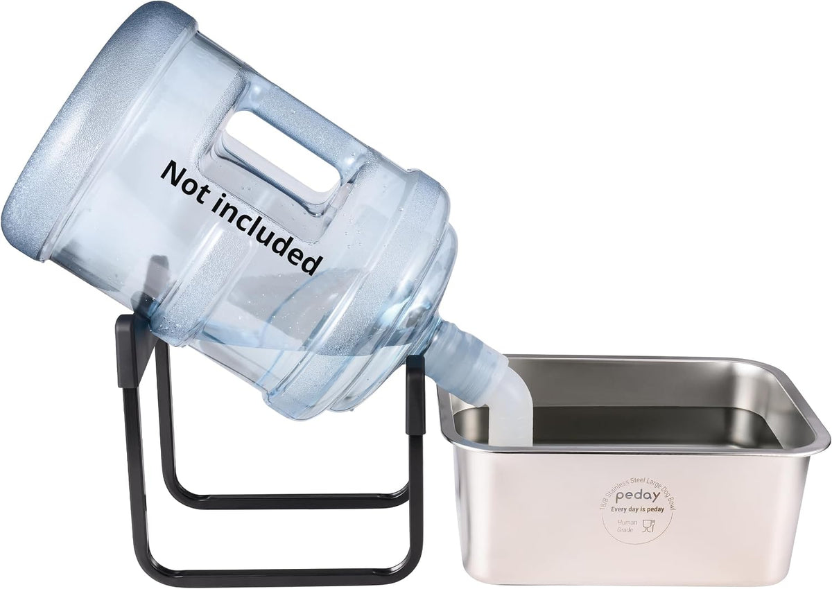 PEDAY Automatic Dog Waterer for X-Large Dogs – Essentials for Dogs - 2.64 gallon