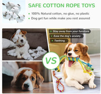 LEGEND SANDY Tough Dog Toys - 12 Pack Puppy Toys - image 4