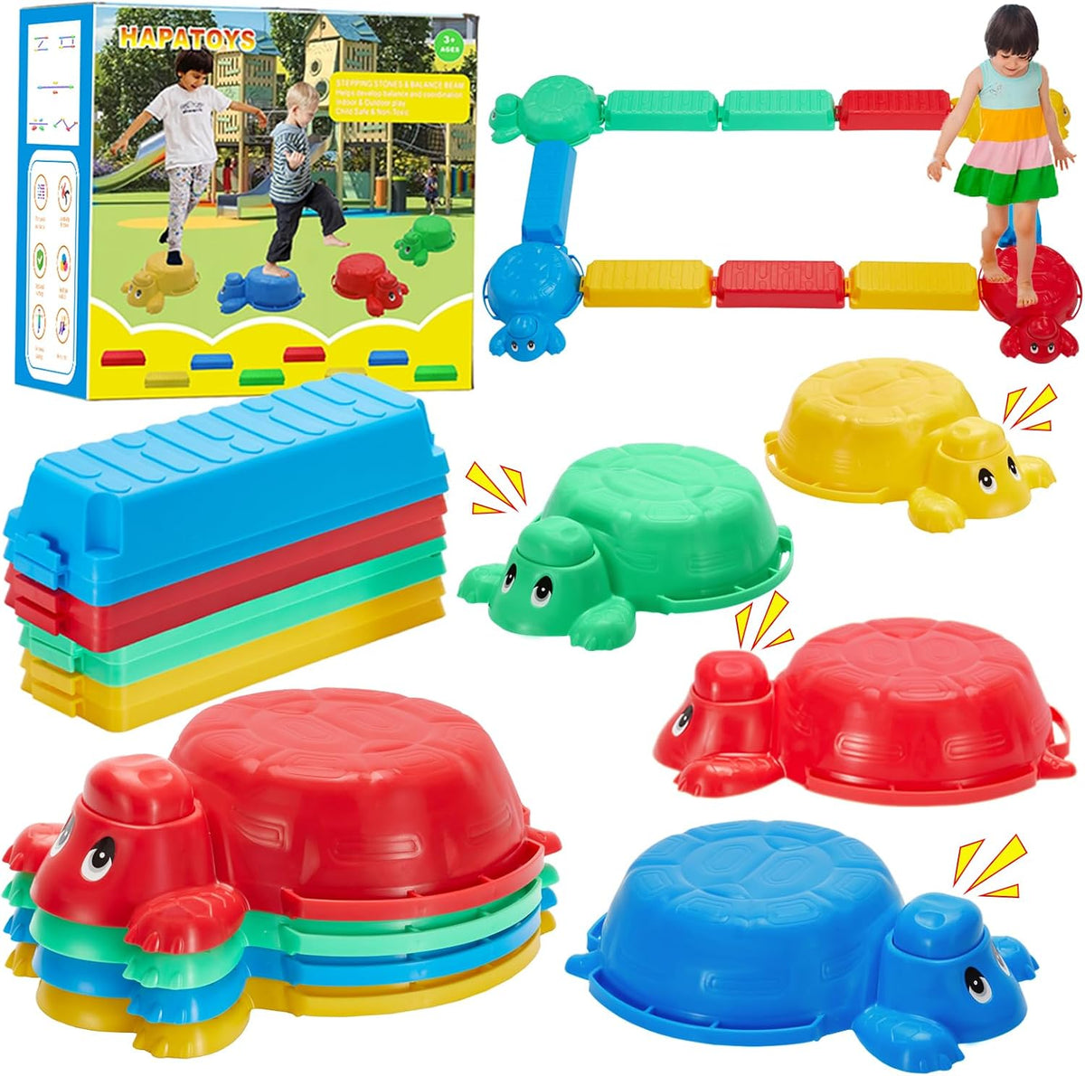 Balance Beams Stepping Stones For Kids