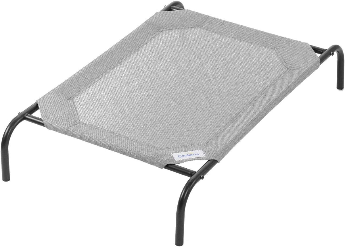 Coolaroo Original Elevated Dog Bed - Medium Dog Bed / Grey (Pack of 1)