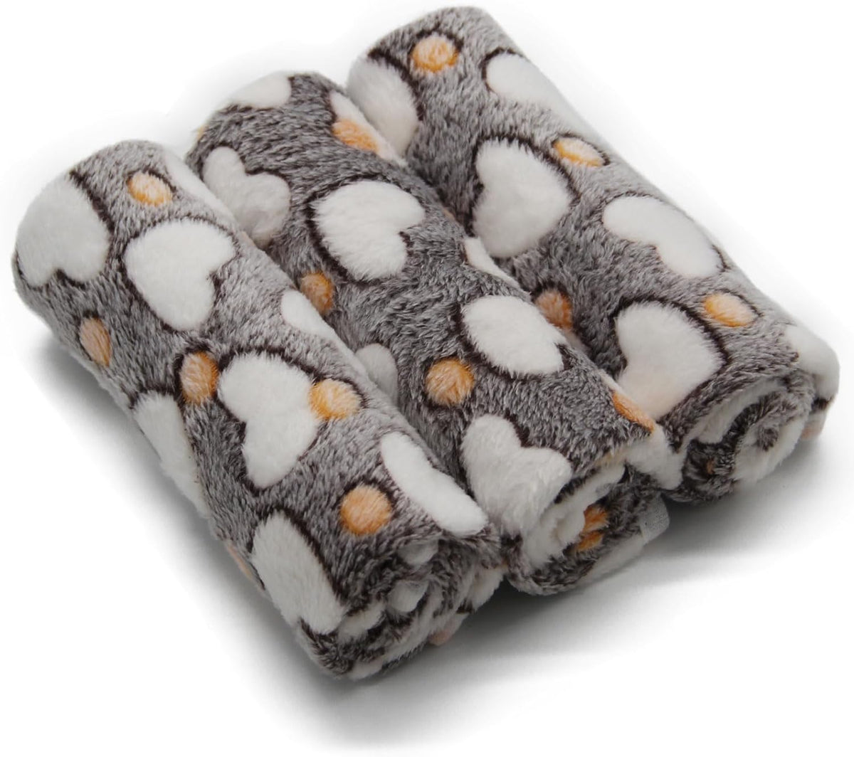 1 Pack 3 Puppy Blanket, Fleece Pet Small Dog Blanket for Puppy Cat, 40"x30" – Essentials for Dogs - Medium(29"x20") / Love/Series