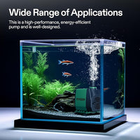 VIVOSUN 800GPH Submersible Pump(3000L/H, 24W), Ultra Quiet Water Fountain Pump with 10ft. High Lift with 6.5ft. Power Cord, 3 Nozzles for Fish Tank, Pond, Aquarium, Statuary, Hydroponics Green