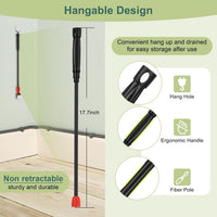hygger Multi-Use Fish Tank Cleaner - S(17.7in Long Handle) - image 3
