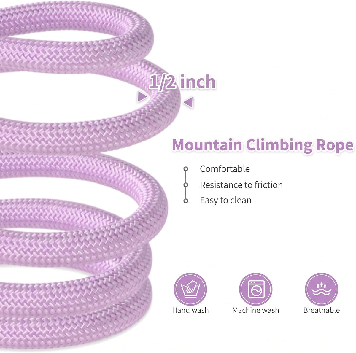 Mile High Life Dog Leash, with Padded Handle - Purple / 6 Feet - image 4
