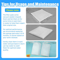 AQUANEAT 6-Pack Replacement Filter Sponge Pads - AC 50 - image 3