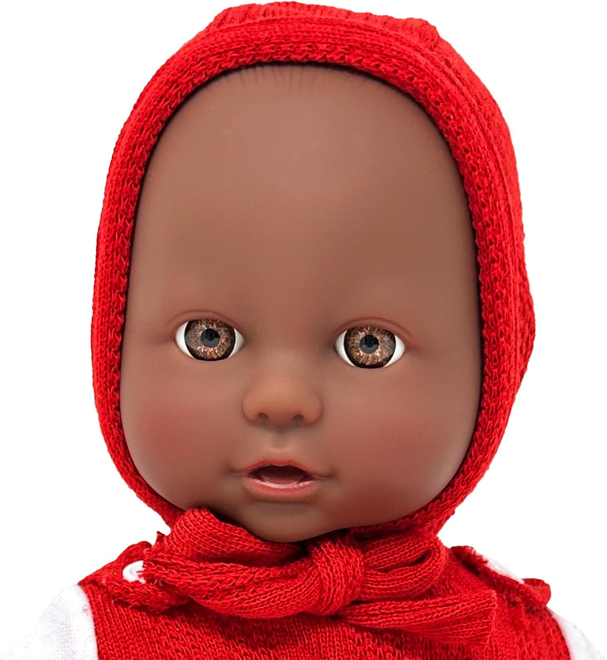 New York Doll Collection 11 inch soft body baby doll in polka dot onesie with pacifier and blanket - view 34