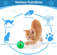 6 Pcs Cat Ball Ghost Hunting Light up Toy - Bright Color / 6 - image 3