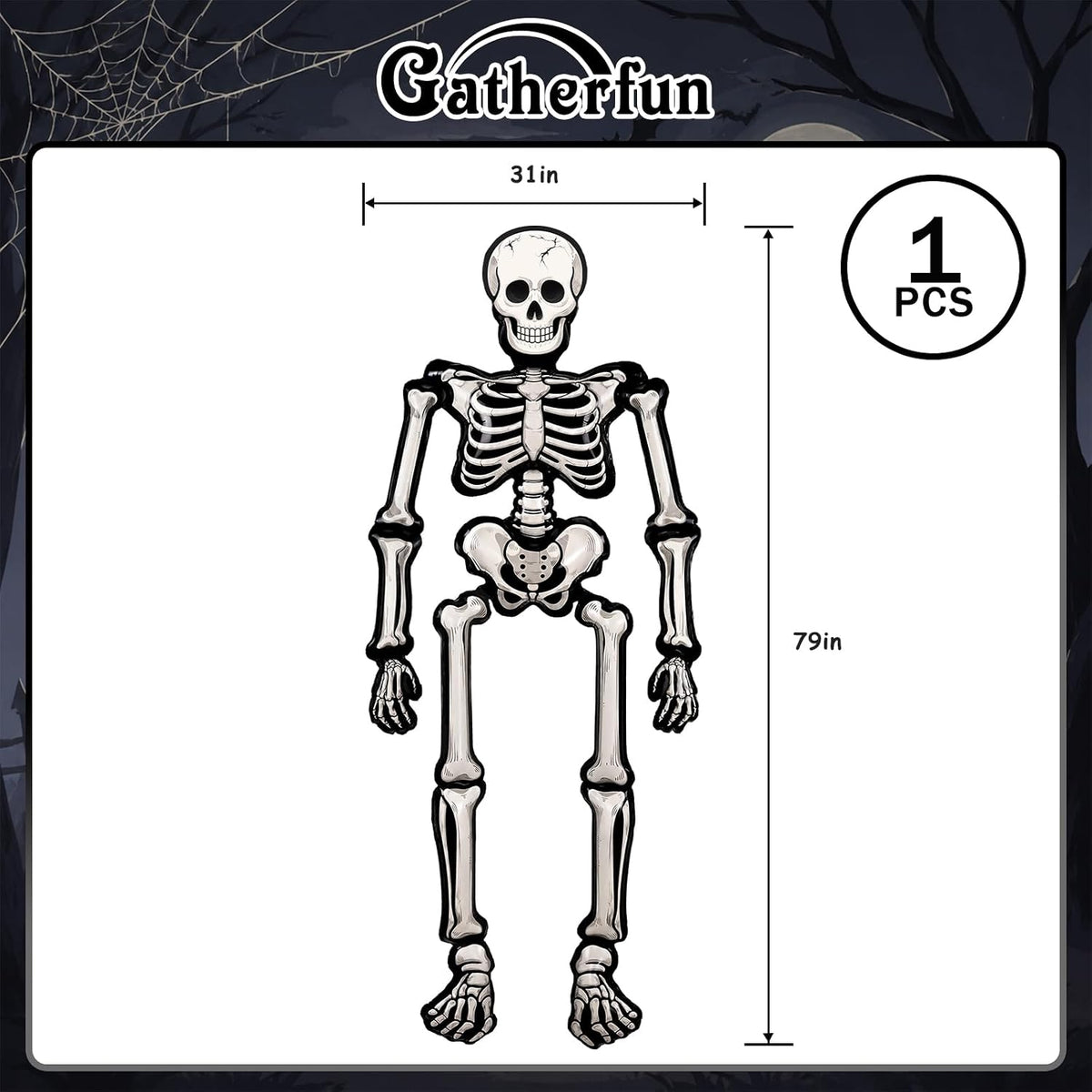 Football Party Supplies Kit - Halloween 1pack - image 2