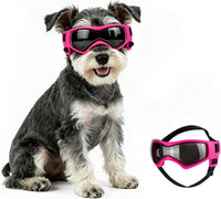 Dog Sunglasses for Extra Small Breed UV Protection Windproof XS Dog - Medium / Pink