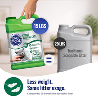 Cat's Pride Total Odor Control, Max Power - 15 pounds / Natural Care Unscented - image 3