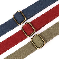 PET ARTIST Dog Collars for Medium Dogs, Soft Padded Premium Nylon Dog Collar with Quick Release Metal Buckle, Durable & Adjustable Pet Collars for Girl Gifts, Red, M (Fit 13-20")