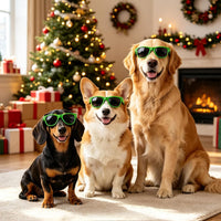 Dog Sunglasses for Medium Dogs - Green / Small - image 4