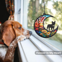 Original CCiaga DIY Dog Angel Memorial Suncatcher with Sympathy Card - 4-french Bulldog - image 3