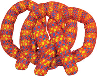 Catstages OrkaKat Wiggle Worm Dental Cat Chew Toy with Catnip - Pretzel / One Size (Pack of 2)