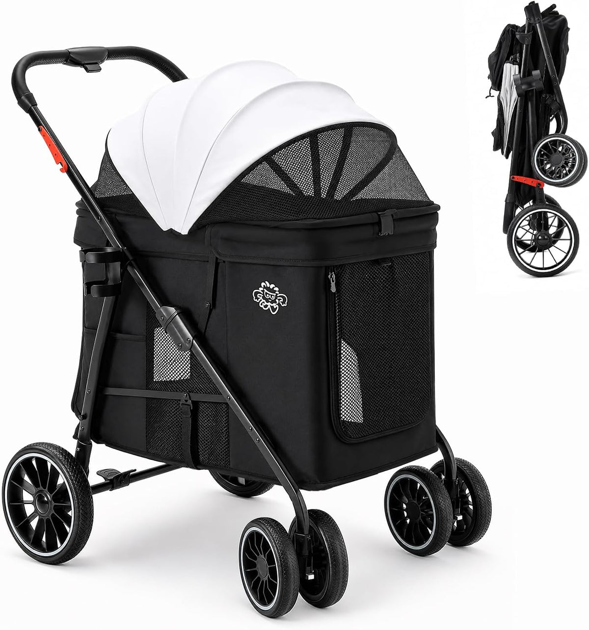 Pet Stroller for Small Dogs and Cats - Medium_Step In