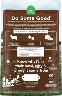 Open Farm Pasture-Raised Lamb Grain-Free Dry Cat Food, Humanely Raised Lamb Recipe with Non-GMO Superfoods and No Artificial Flavors or Preservatives, 2 lbs