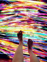 Glow Fever Glow Sticks Bulk 100ct 22'' Glow Necklaces with Connectors - Multi200 - image 3