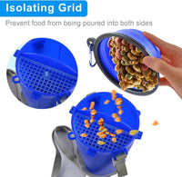 Dog Travel Water Bottle Collapsible Bowls - Blue - image 4