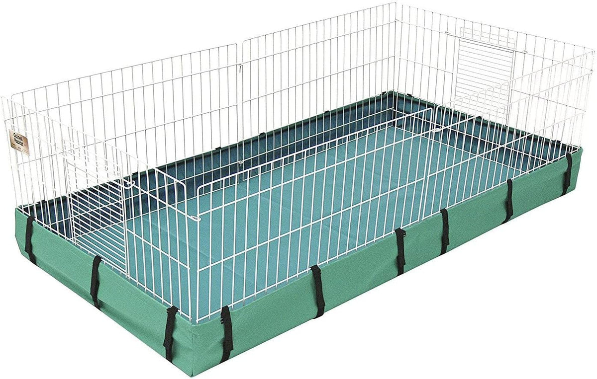 MidWest Homes for Pets Canvas Bottom for Guinea Pig Habitat Model - Green / 47.3"L x 23.8"W x 4.3"H