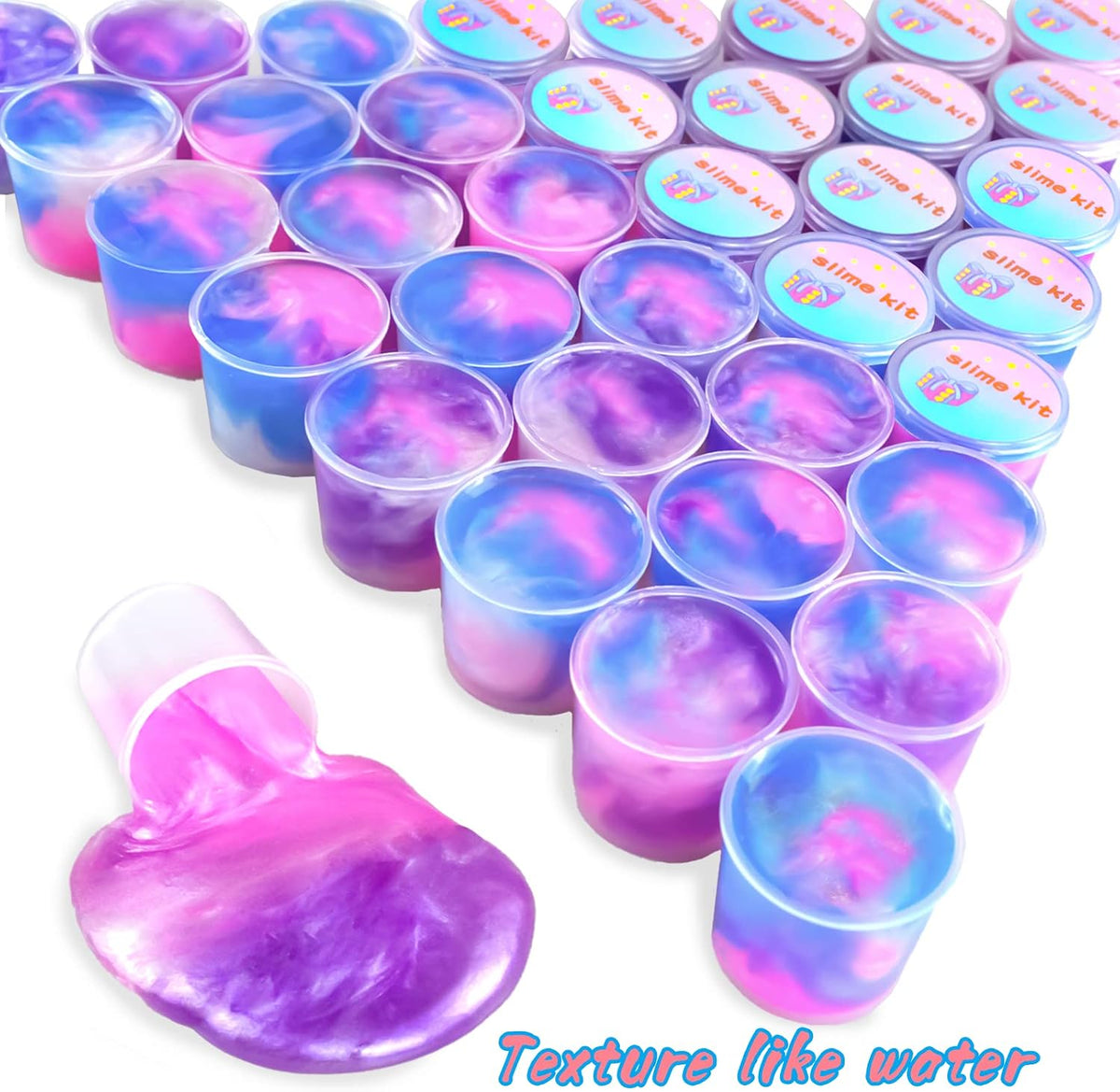 36 Packs Unicorn Slime Kit, Unicorn Party Favors for Kids - image 3
