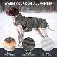 KYEESE Waterproof & Windproof Dog Coat for Small Dogs Puffer Jacket – Essentials for Dogs - XXX-Large / Camouflage - image 2