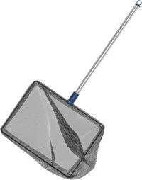 Pawfly Aquarium Fish Net with Extendable 9-24 Inch Long Handle - 8 Inch
