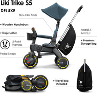 Doona Liki Trike S3, Foldable Tricycle - Ocean Blue / S5 - image 2