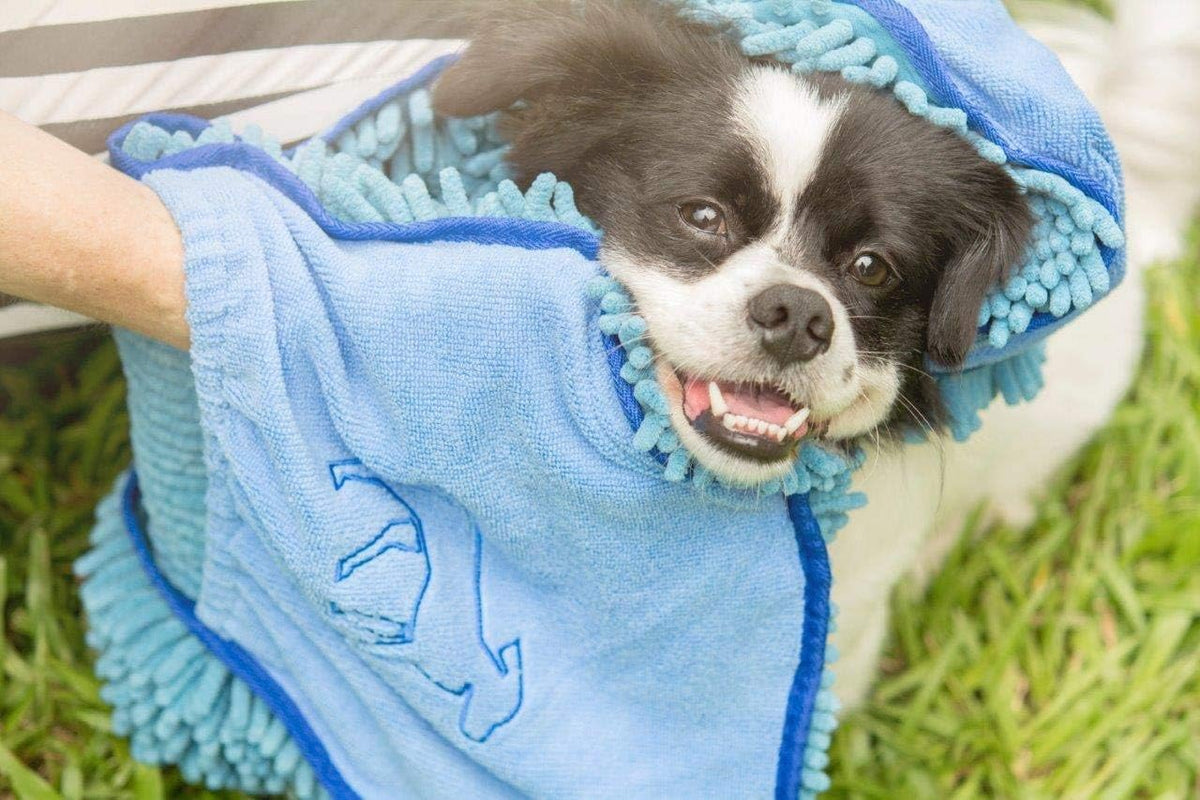 Tuff Pupper Quick Dry Towel for Dogs - Blue - image 4